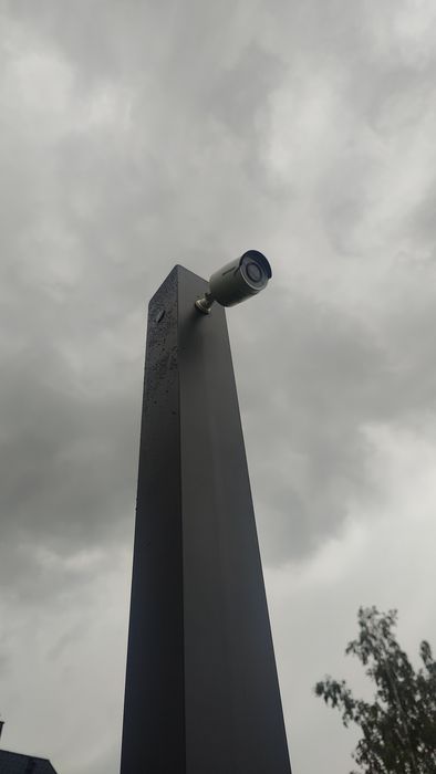 Maszt do kamer słup cctv