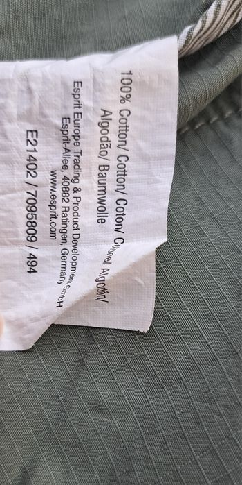 Kurtka marynarka koszula Esprit S/M Khaki zielony jak nowa