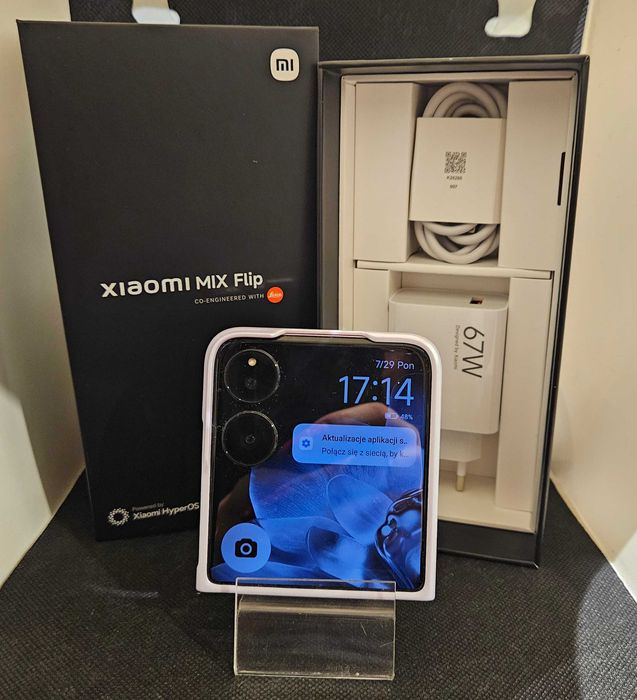 [1485/N/24] Xiaomi Mix Flip | NOWY! |  Kolor fioletowy | 512GB
