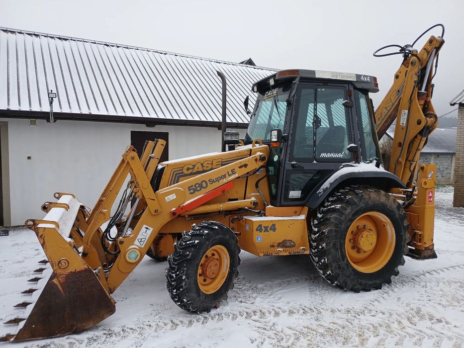 Case 580 SLE/NOWE OPONY/ORYGINAŁ  Koparkoładowarka/Rezerwacja do 24.01