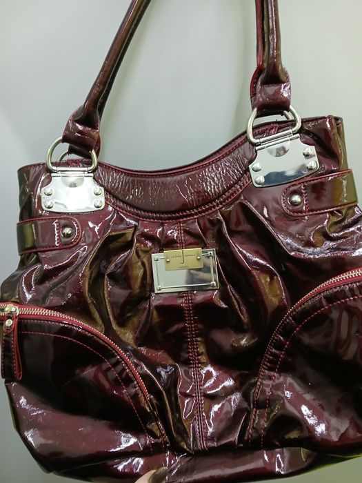 y2k вінтажна дизайнерська сумка jasper cornan в кольорі бургунді