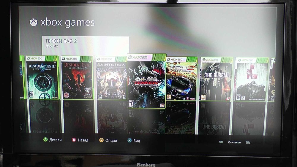 Жёсткий диск HDD500(250)Gb на X-box360, заполнен подпритык играми