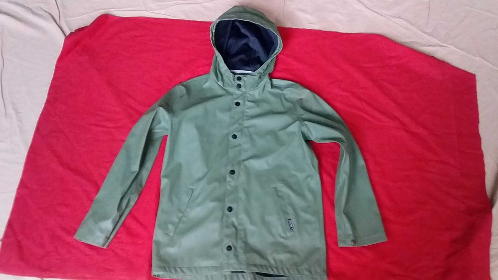 Куртка дощовик дитяча для хлопчика-гума непромокайка-Gosoaky-146/152