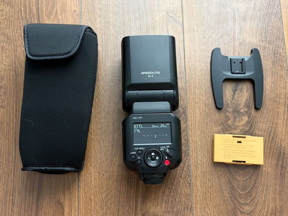 Canon Speedlite EL-5 - reporterska lampa błyskowa do Canon EOS R