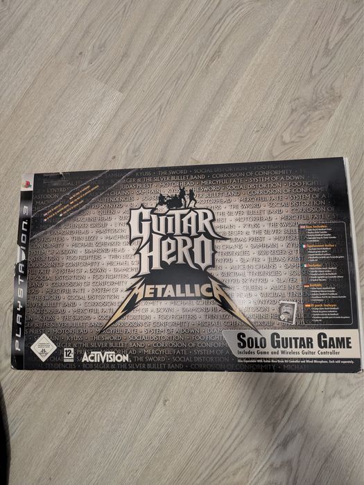 Pack completo Guitar Hero Metallica