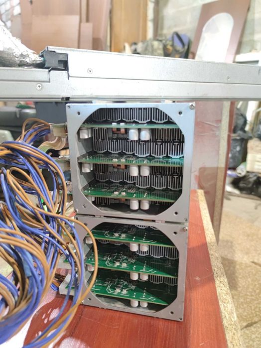 Asic s9d s9dual s10 сдвоенный 23TH рабочий+БП LG+шумобокс+доп кулер