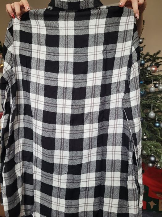 Koszula damska w kratę r.36
