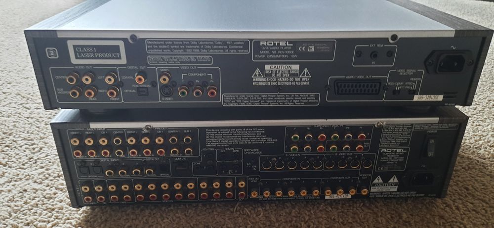 ROTEL RSP 1068+RDV 1050E