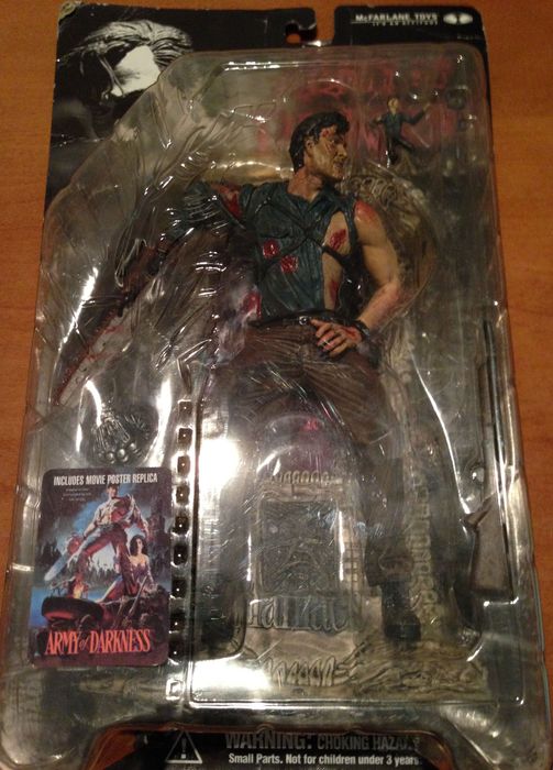 Figure vintage filme Army of Darkness novo selado