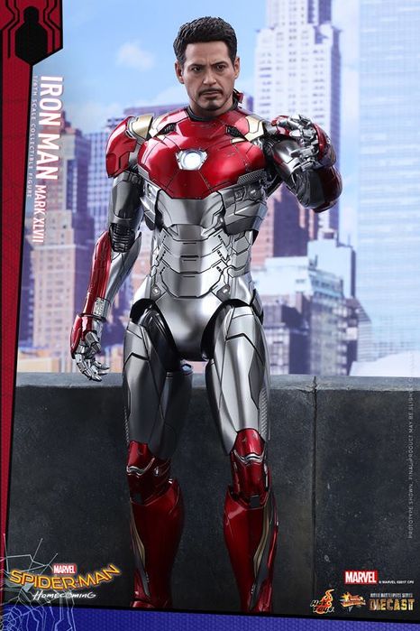Фигурка1/6 HOT TOYS MMS427 Iron Man mark 47 Homecoming Diecast19
