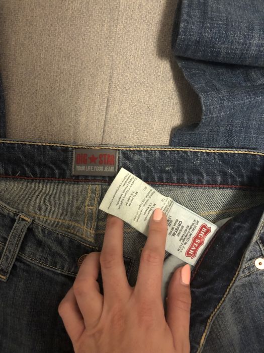 Jeansy Big Star nowe dzwony 29/36