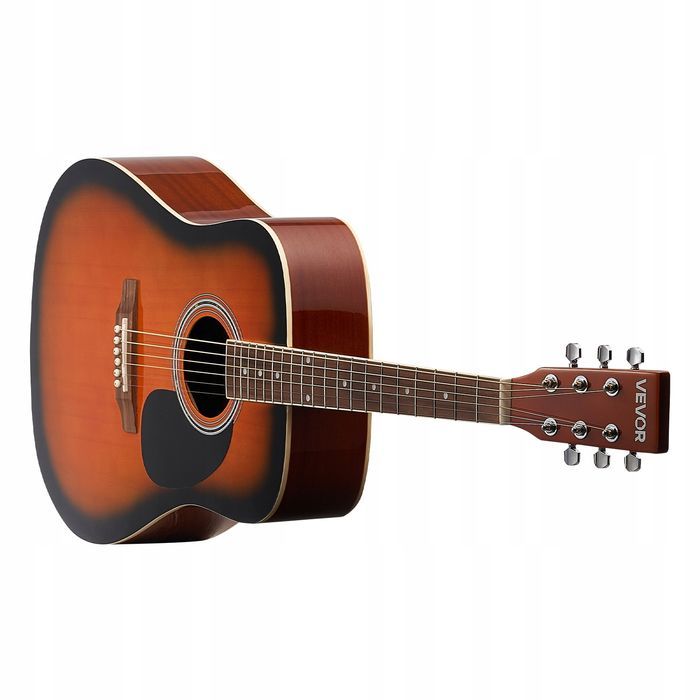 VEVOR gitara akustyczna dreadnought 41 in zestaw dla początkujących