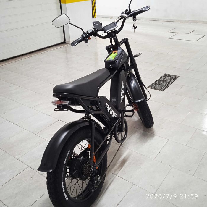 Bicicleta elétrica, 2000 W, Nova, 0 Km,  2 Bateria 40 Ah.