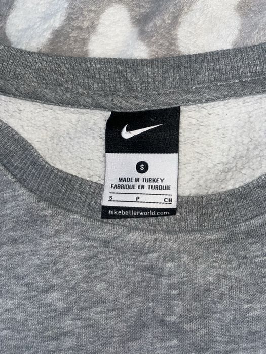 світшот nike сірий sk8 y2k