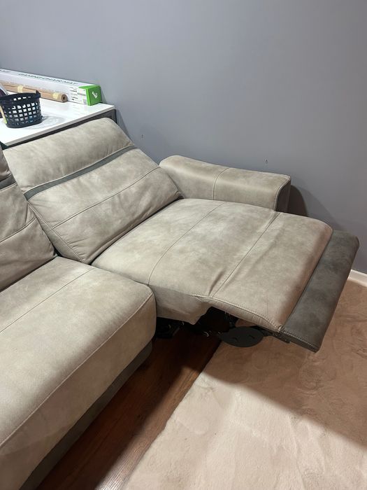 Vendo sofá elétrico cinzento