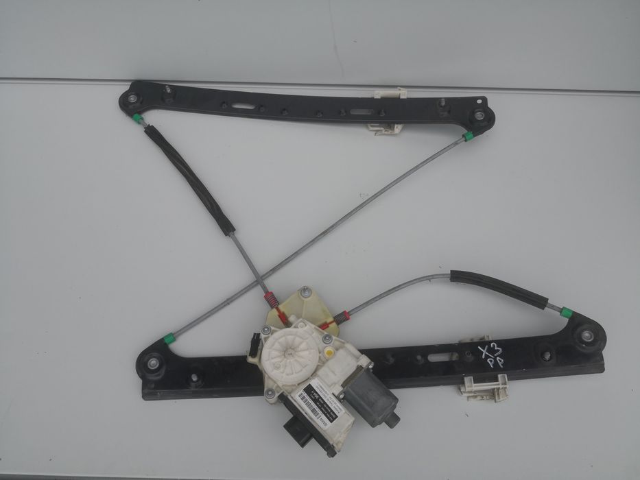 Mechanizm opuszczania szyby BMW X3 e83 prawy przedni przód