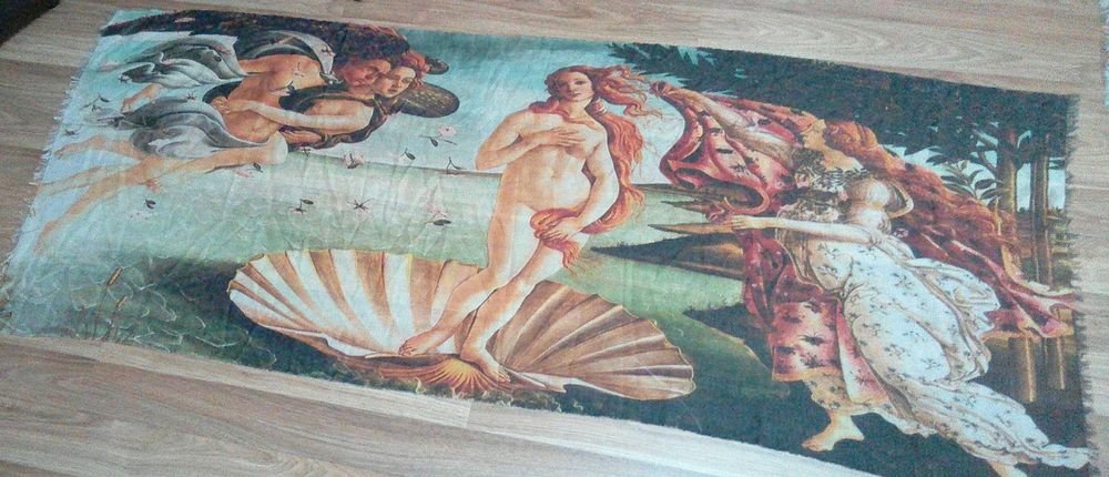 Рождение Венеры Большое Панно на Ткани