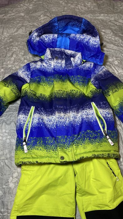 Зимовий дитячий комбінезон / термокостюм 5–6 років, розмір 122–128
