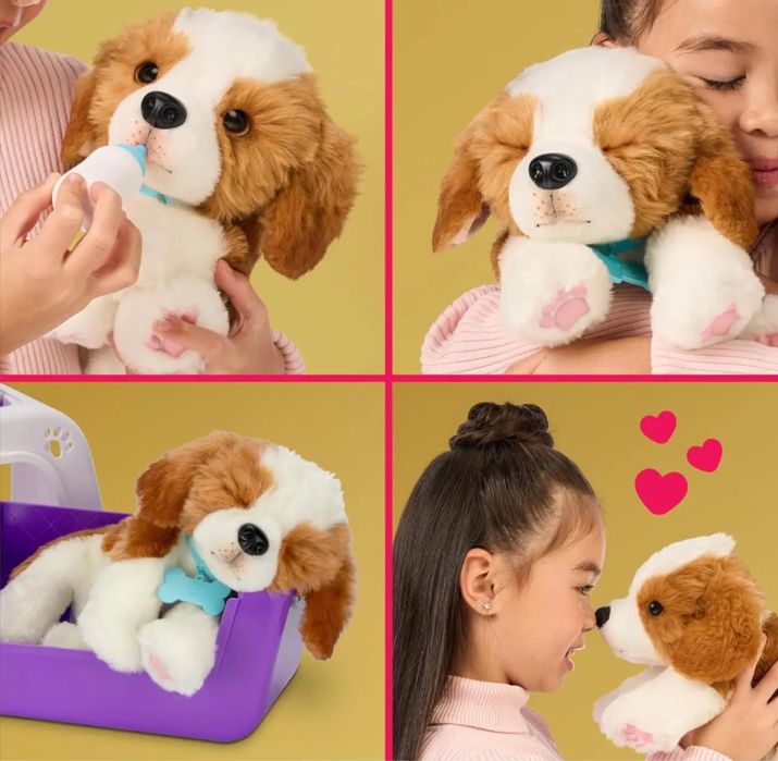 Інтерактивна іграшка Little Live Pets Лагідне цуценя 33 см. Як нова