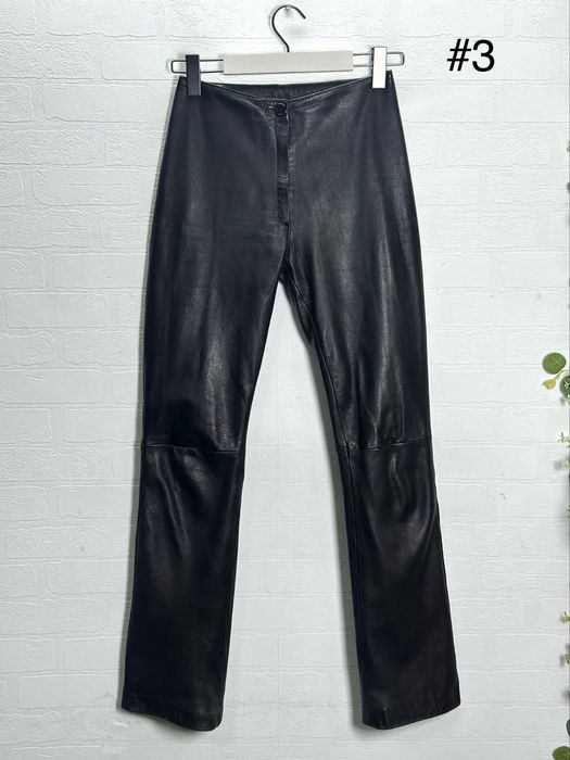 Брюки  cos натуральна шкіра S Xs