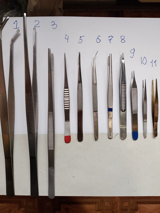 Медицинский инструмент пинцет зажим ножницы иглодержатель скальпель