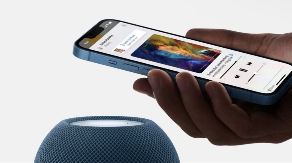 Smart колонка Apple HomePod mini Blue (MJ2C3)