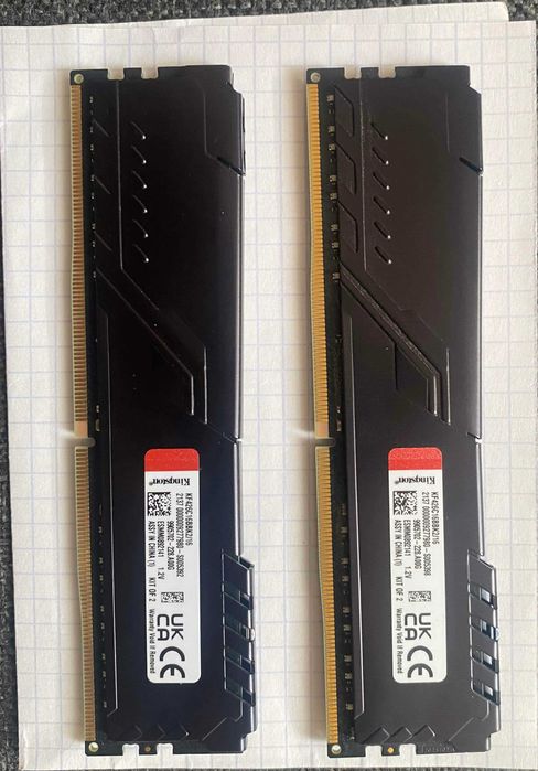 Kingston FURY Beast 16GB (2x8GB) DDR4 2666MHz CL16