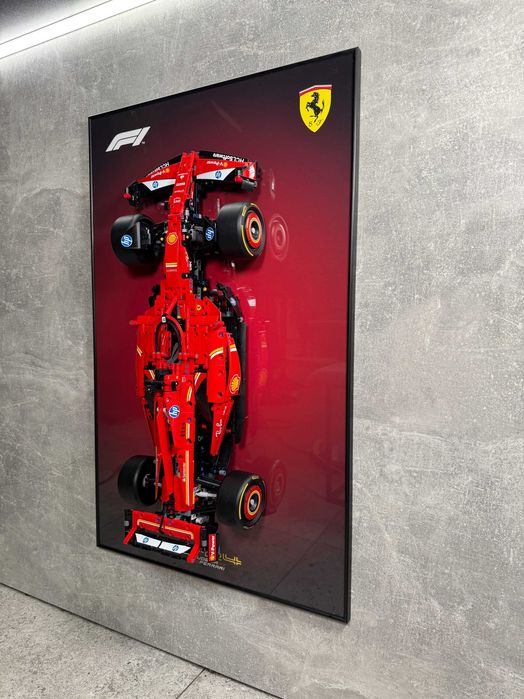 Рамка на Стіну LEGO Technic Ferrari F1 SF-24 (42207) Ферарі Формула 1