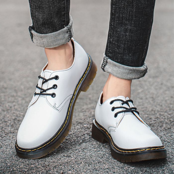 Półbuty glany mokasyny derby eleganckie  obuwie unisex jak martensy