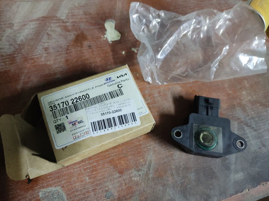 HYUNDAI TUKSON, датчик положення дросельної заслонки , 35170 2260 ,