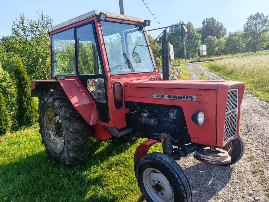 Ciągnik ursus c360 sprawny z kabiną