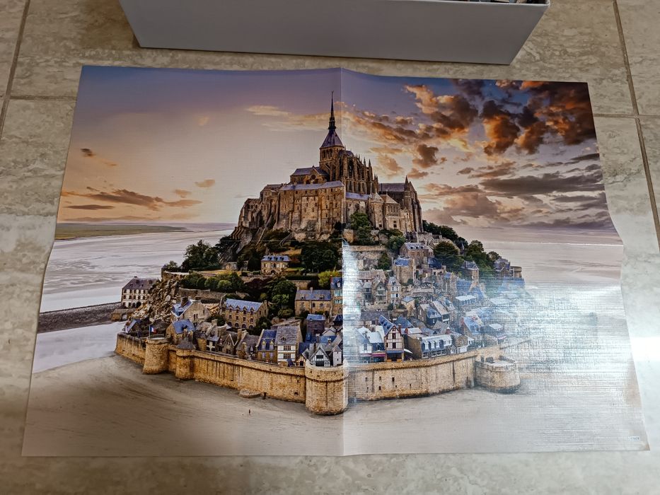 Puzzle Clementoni  1500 elementów High Quality Collection The Mont Saint-Michel Rising
