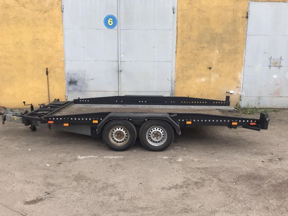 Лавета,лафет,прицеп для перевозки автомобіля HUMBAUR,автовоз