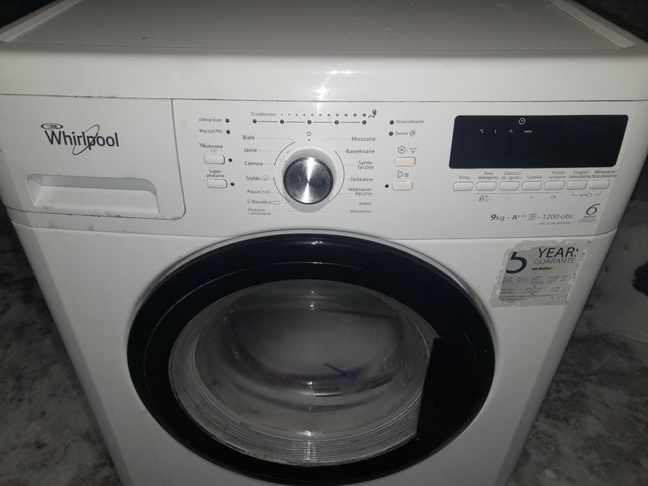 Programator do pralki Whirlpool  9 kg.