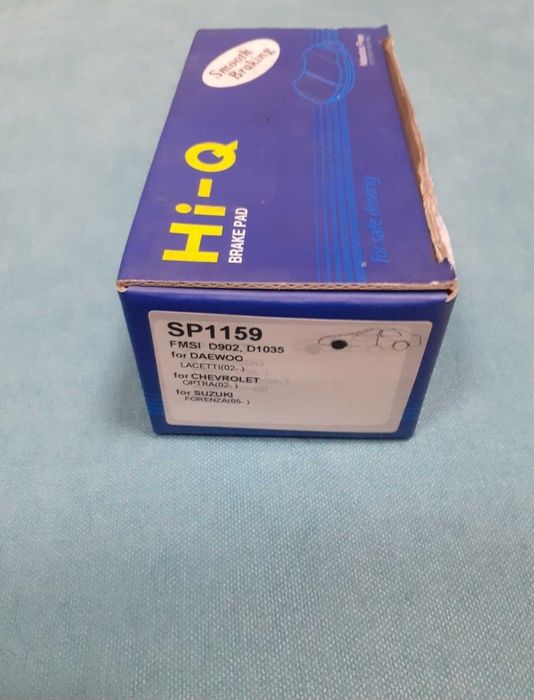 Тормозные колодки передние Lacetti