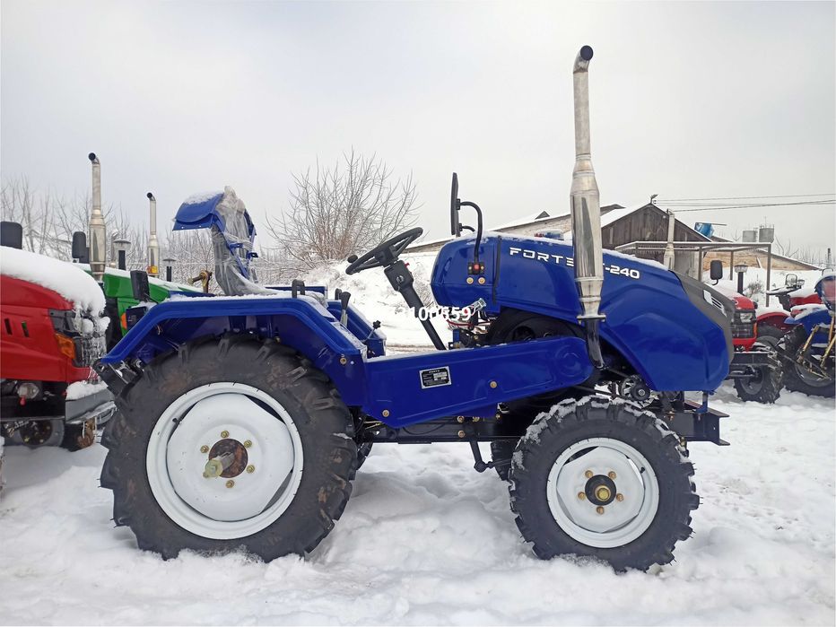 Мінітрактoр RT-240 Fоrte з фрезою Фoрте 3-х точка безкоштовна доставка
