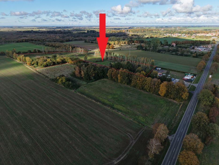 Kompleks inwestycyjny 3,71 ha | Działki | Trzebiatów | 8 km od morza - Widok 3