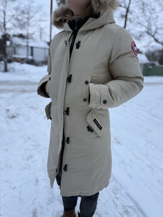 Пуховик зимовик canada goose kensington parka