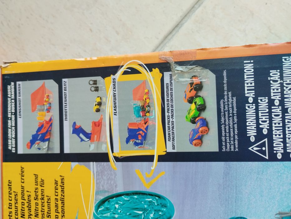 Brinquedo Nerf Nitro