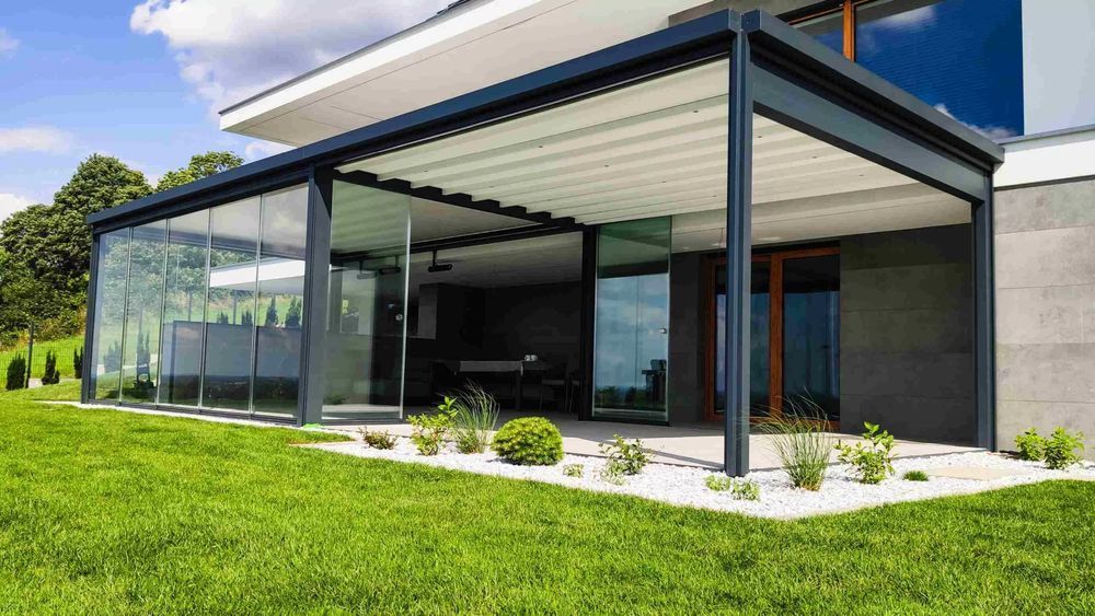 Pergola bioklimatyczna Krzeszowice - altana tarasowa