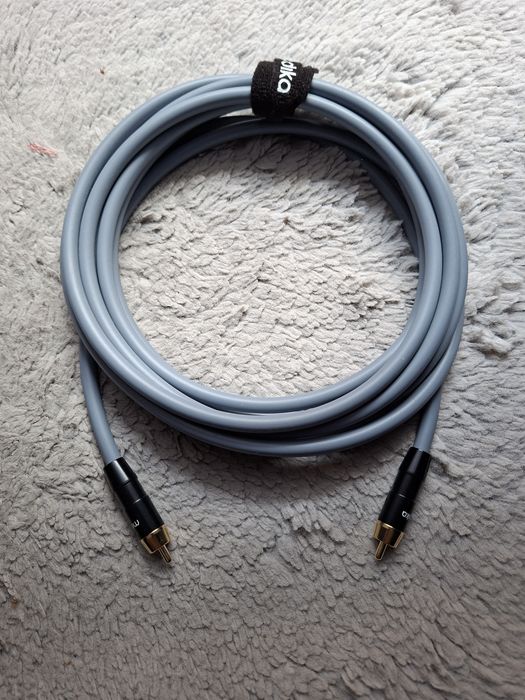 Melodika MDSW40G Kabel do subwoofera (RCA-RCA) - 4m