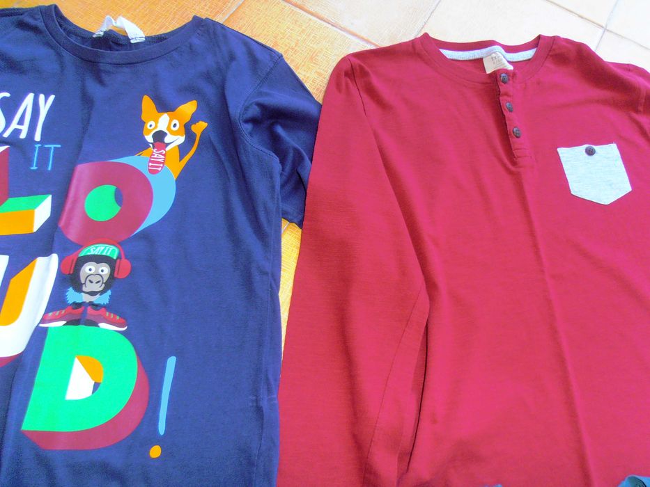 2 Blusas Menino 9 anos impecáveis CADA
