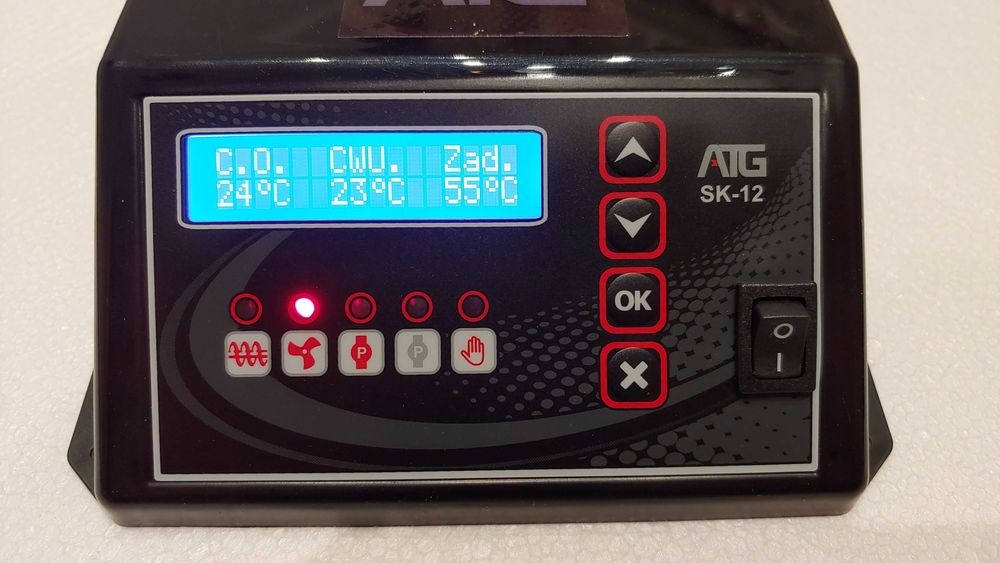 Sterownik do pieca, kotła z podajnikiem-ATG PID