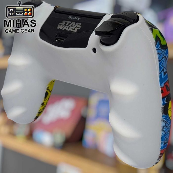 DualShock 4 PS4 - Набір 2в1 — чохол, накладки на джойстики PlayStation