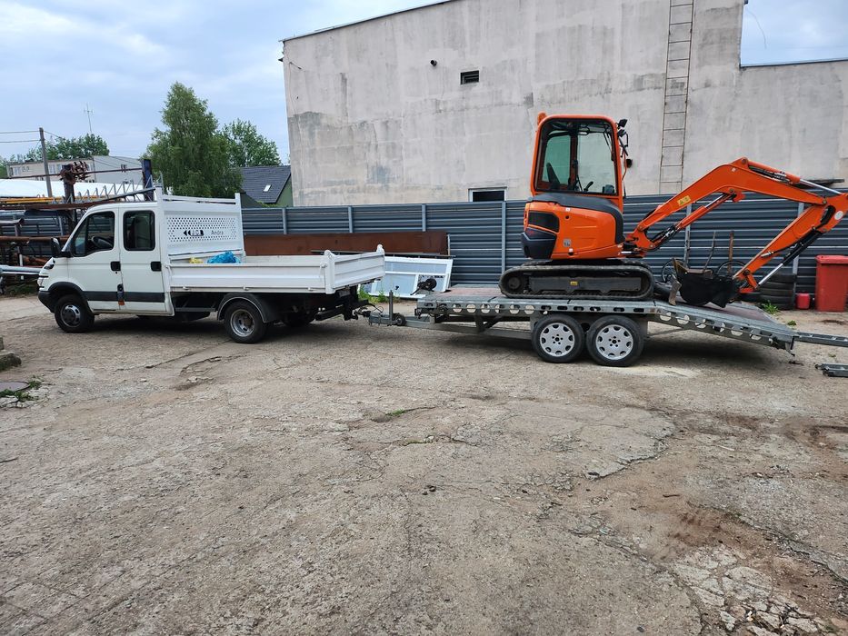 Uslugi minikoparką 2.5t