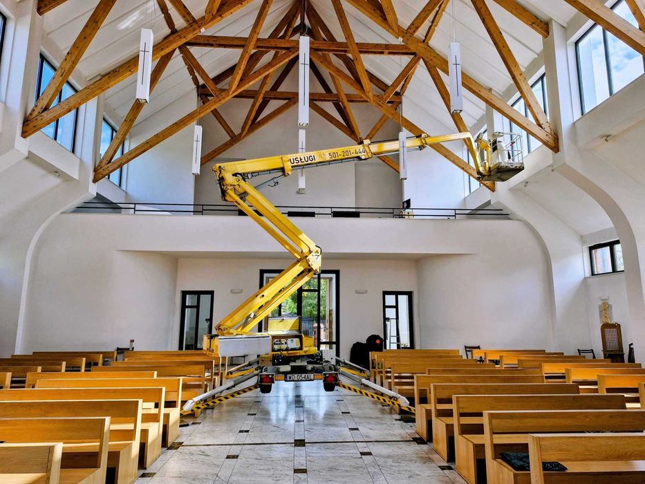 Wynajmę podnośnik koszowy 18- 53m Zalesie Górne, Piaseczno, Góra Kalw.