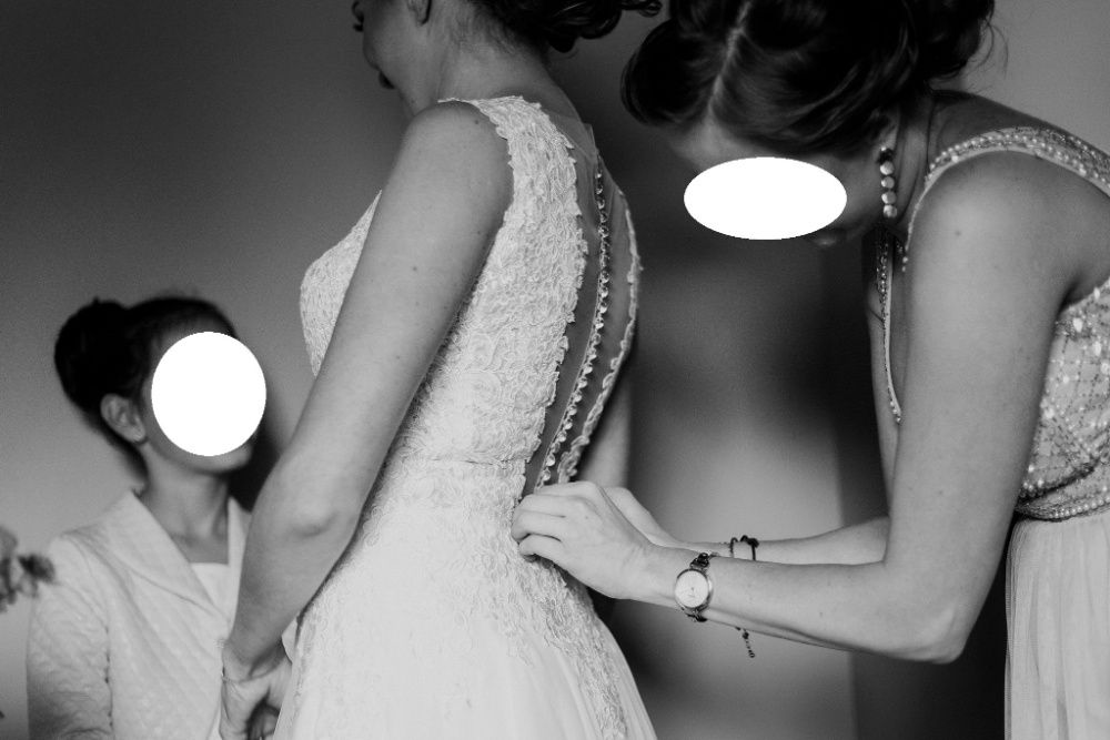 Suknia ślubna 36/38 + welon