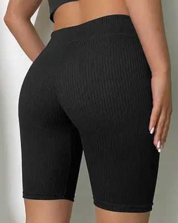 Шорти велосипедки в рубчик