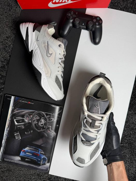 Чоловічі кросівки найк текно Nike M2K Tekno M Pale Grey White [41-46]