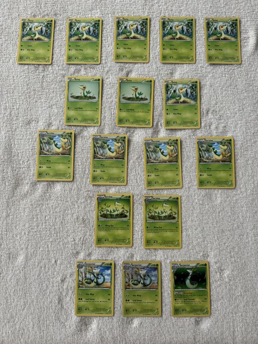 Pokemon collection black and white tipo erva 01-14/114 english version